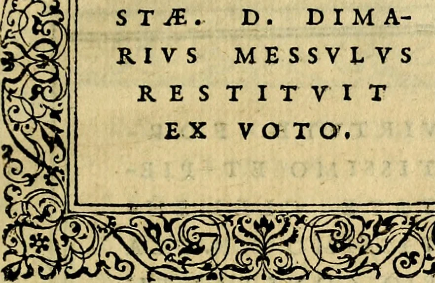 An illustration from Illvstratione de gli epitaffi et medaglie antiche, 1558, leaf 30