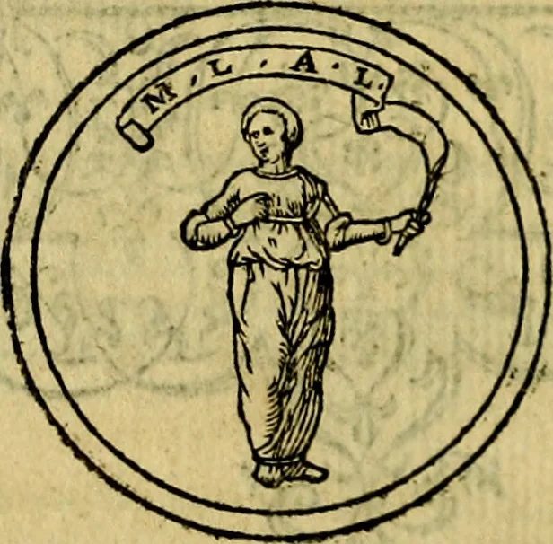 An illustration from Illvstratione de gli epitaffi et medaglie antiche, 1558, leaf 33
