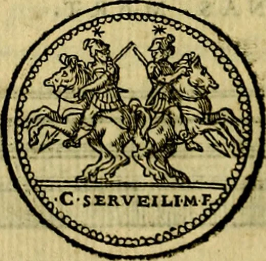 An illustration from Illvstratione de gli epitaffi et medaglie antiche, 1558, leaf 57