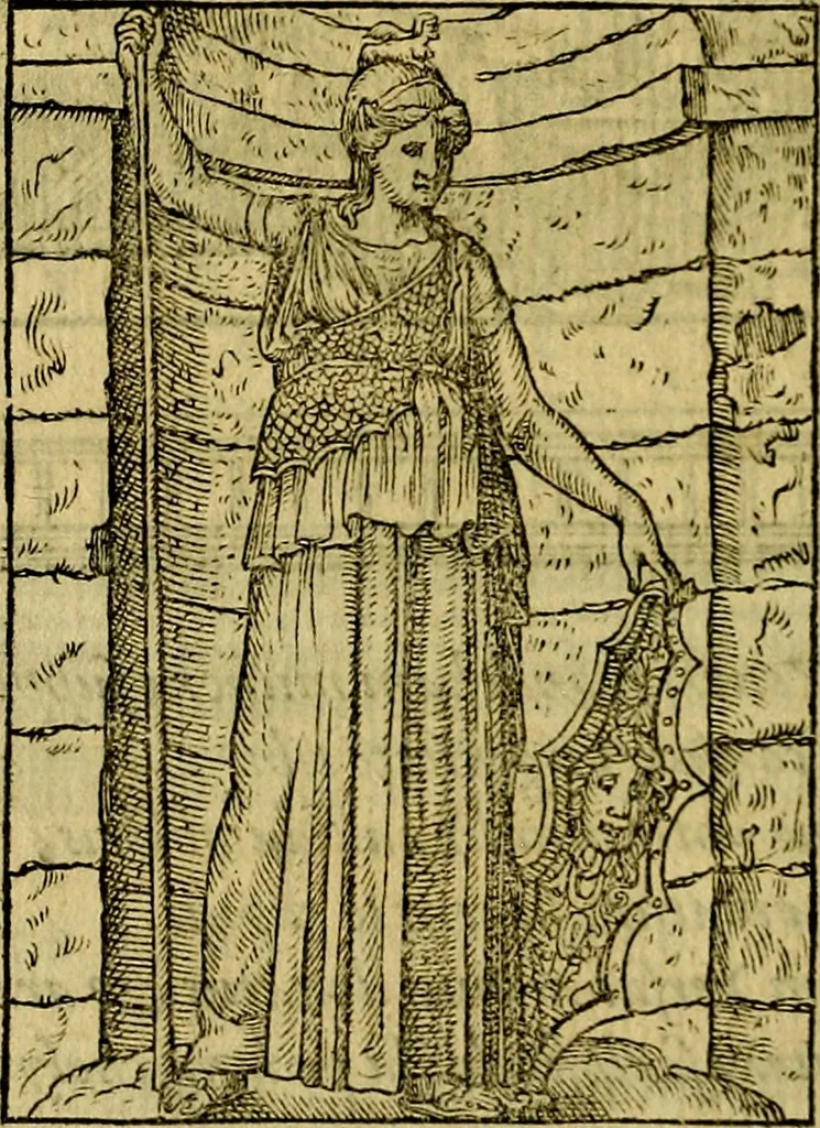 An illustration from Illvstratione de gli epitaffi et medaglie antiche, 1558, leaf 61