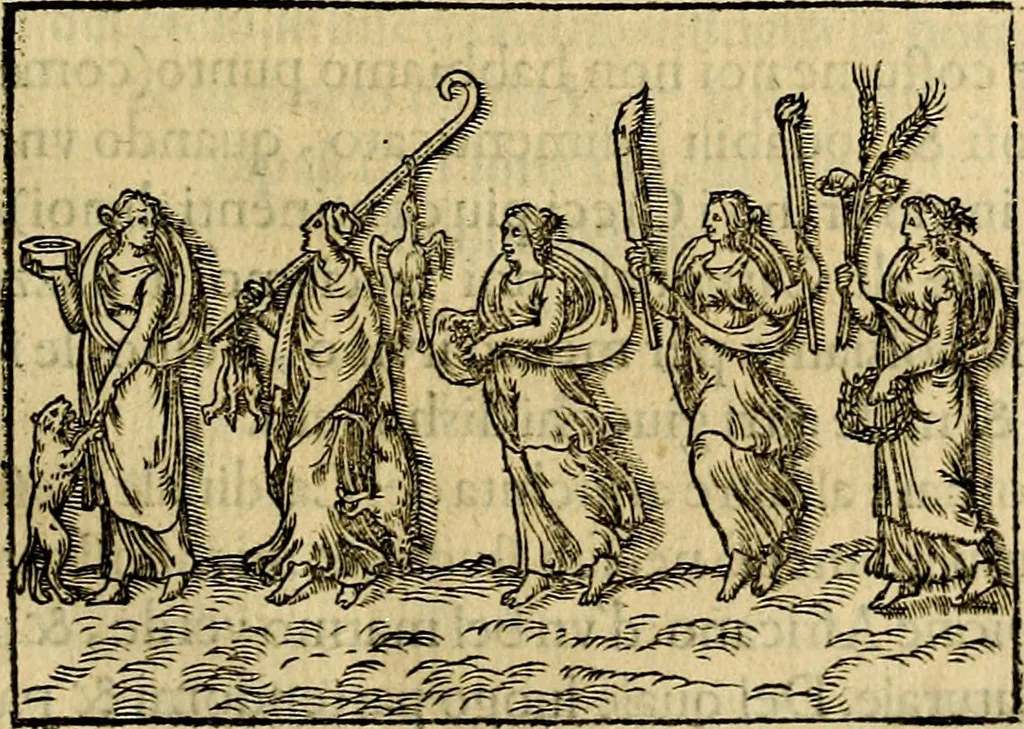 An illustration from Illvstratione de gli epitaffi et medaglie antiche, 1558, leaf 62