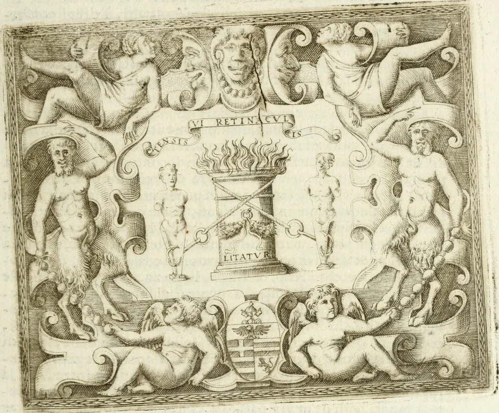 An illustration from Le imprese illvstri : con espositioni et discorsi, 1572, leaf 148