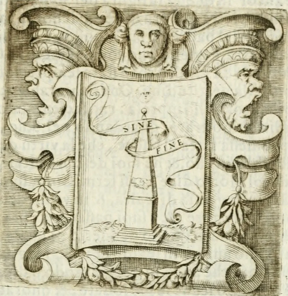 An illustration from Le imprese illvstri : con espositioni et discorsi, 1572, leaf 162