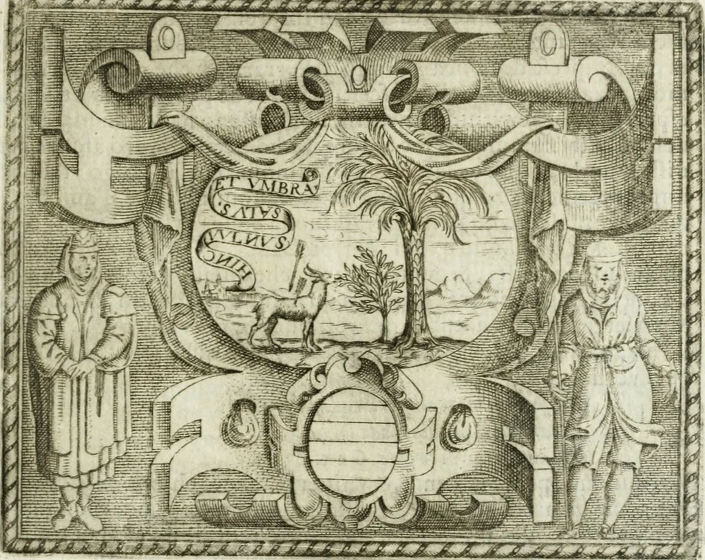 An illustration from Le imprese illvstri : con espositioni et discorsi, 1572, leaf 270