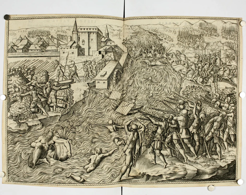 An illustration from Le imprese illvstri : con espositioni et discorsi, 1572, leaf 284
