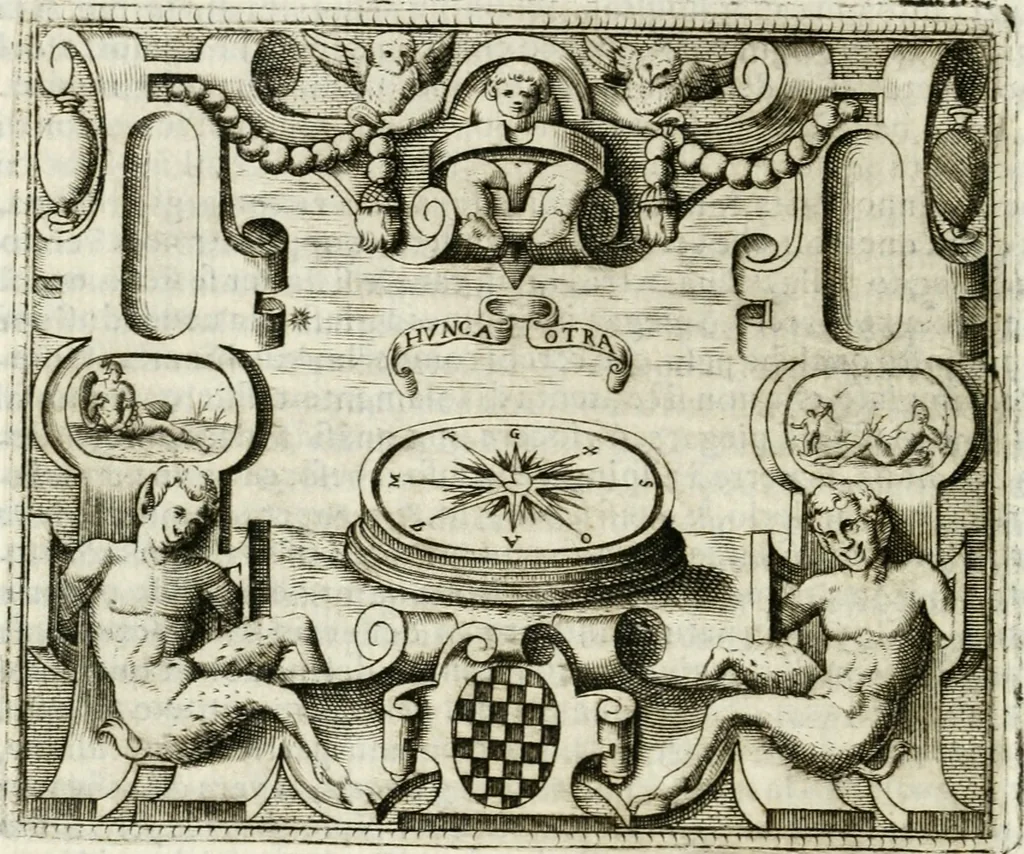 An illustration from Le imprese illvstri : con espositioni et discorsi, 1572, leaf 291