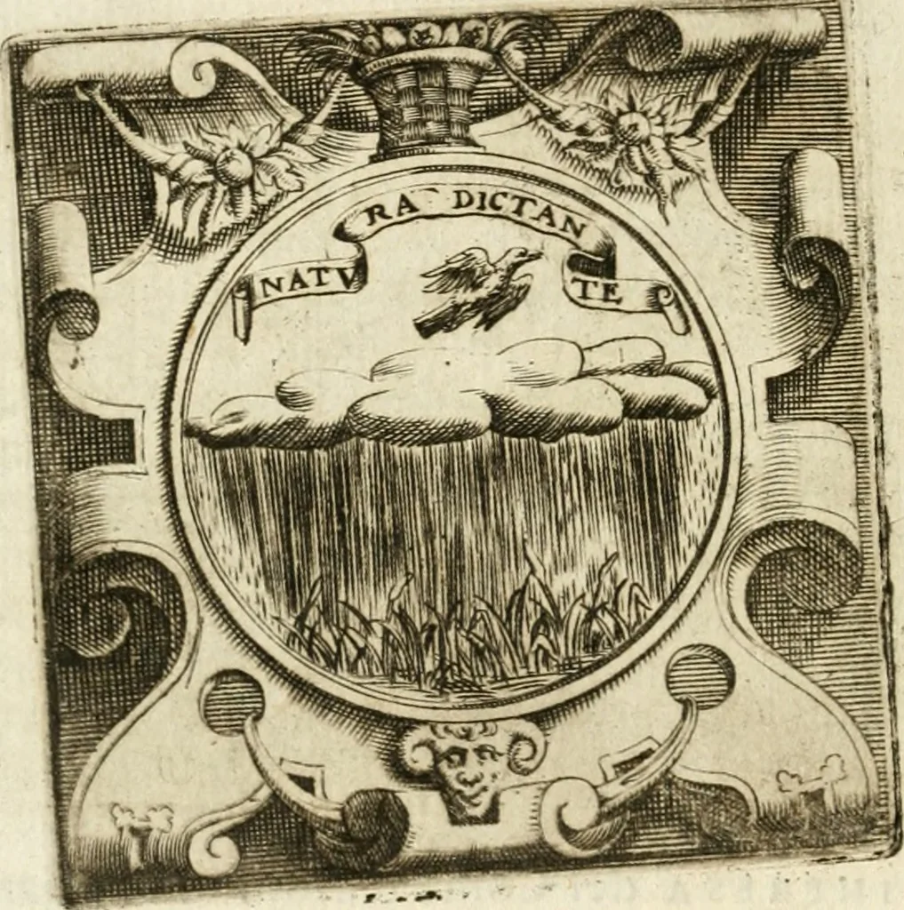 An illustration from Le imprese illvstri : con espositioni et discorsi, 1572, leaf 349