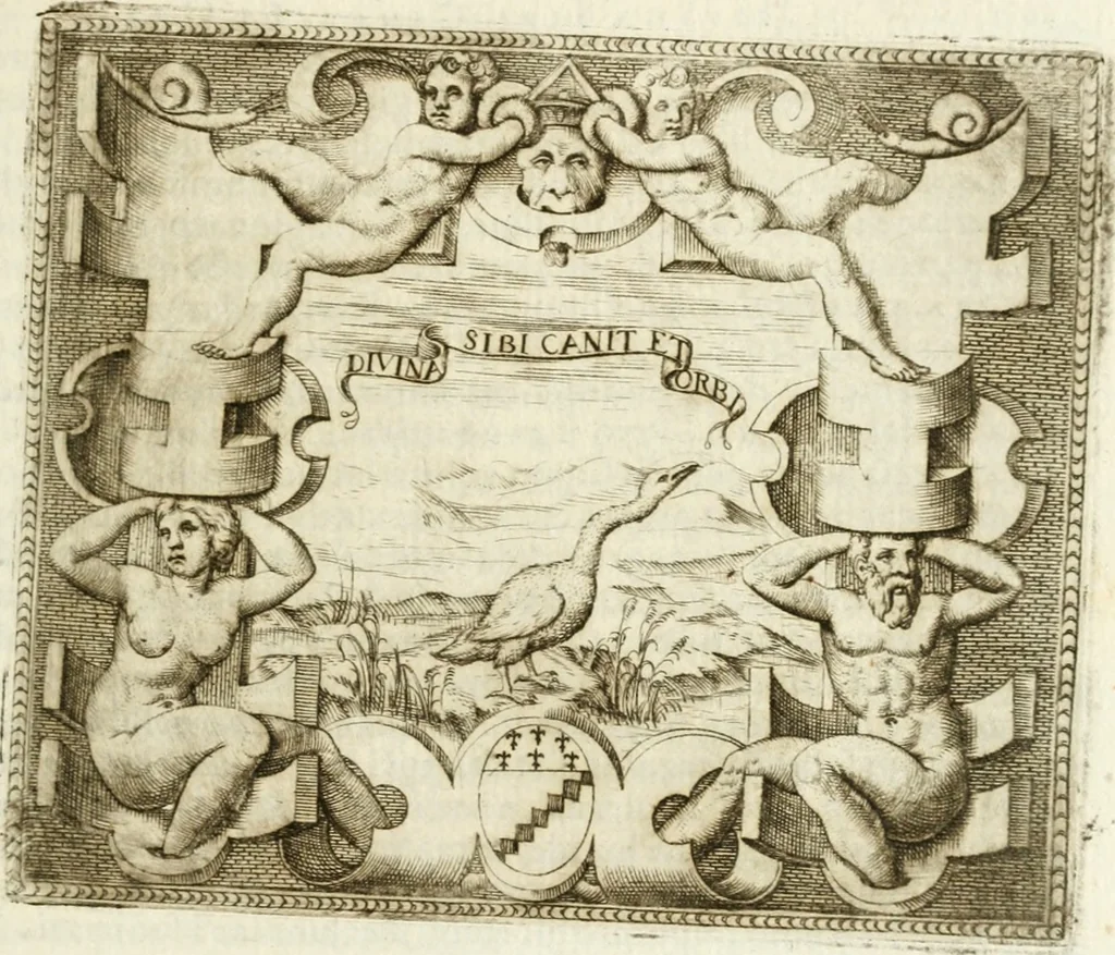 An illustration from Le imprese illvstri : con espositioni et discorsi, 1572, leaf 478