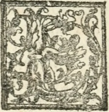 An illustration from Le imprese illvstri : con espositioni et discorsi, 1572, leaf 527