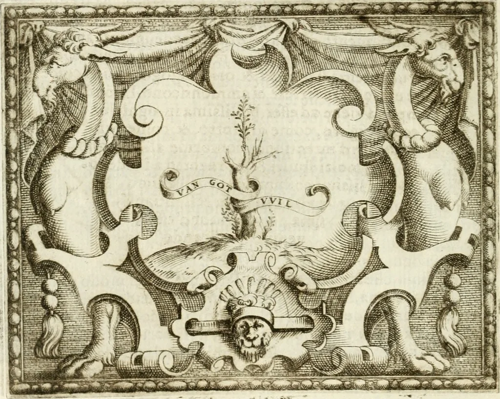An illustration from Le imprese illvstri : con espositioni et discorsi, 1572, leaf 535