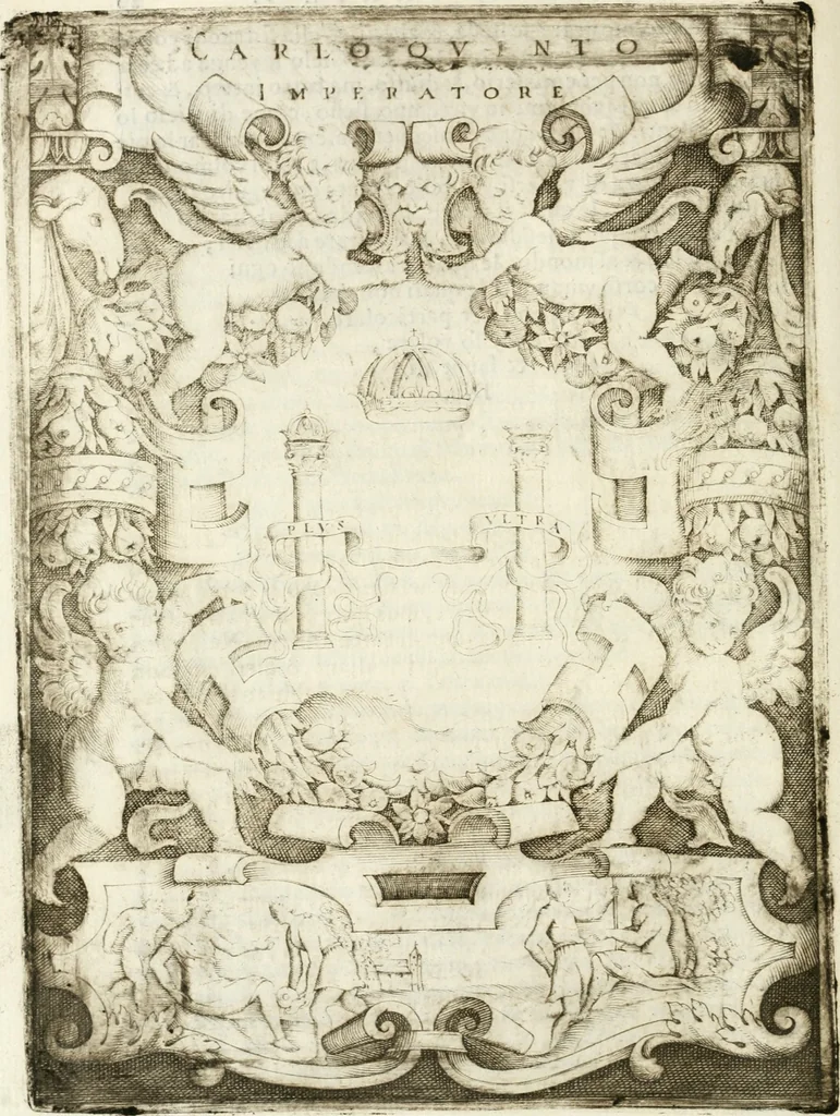 An illustration from Le imprese illvstri : con espositioni et discorsi, 1572, leaf 55