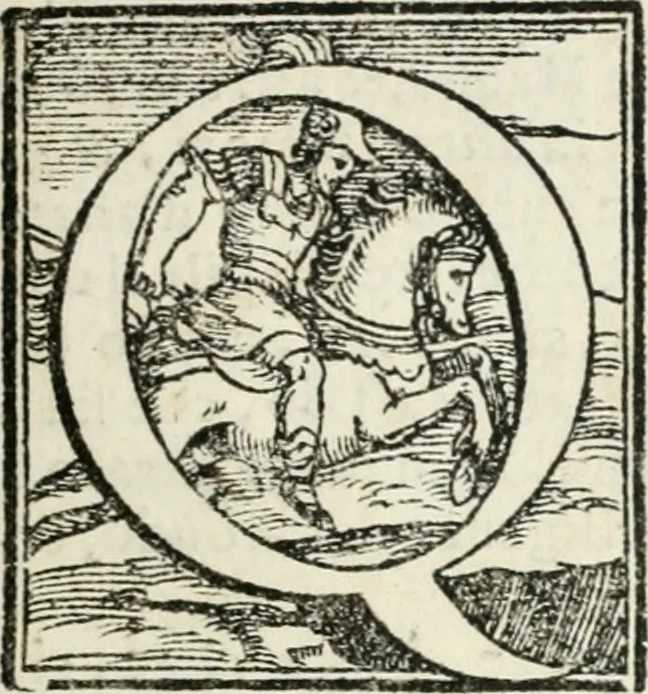 An illustration from Le imprese illvstri : con espositioni et discorsi, 1572, leaf 56