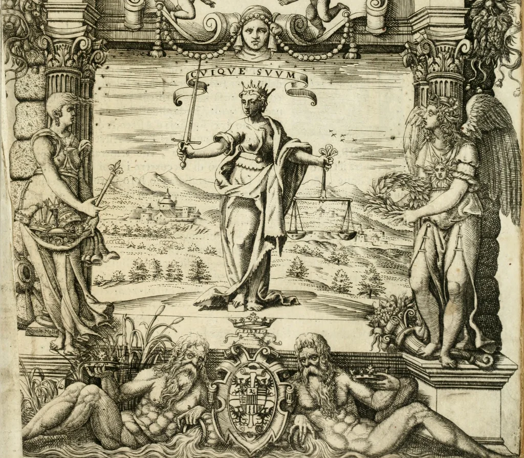 An illustration from Le imprese illvstri : con espositioni et discorsi, 1572, leaf 614