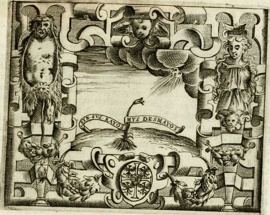 An illustration from Le imprese illvstri : con espositioni et discorsi, 1572, leaf 640