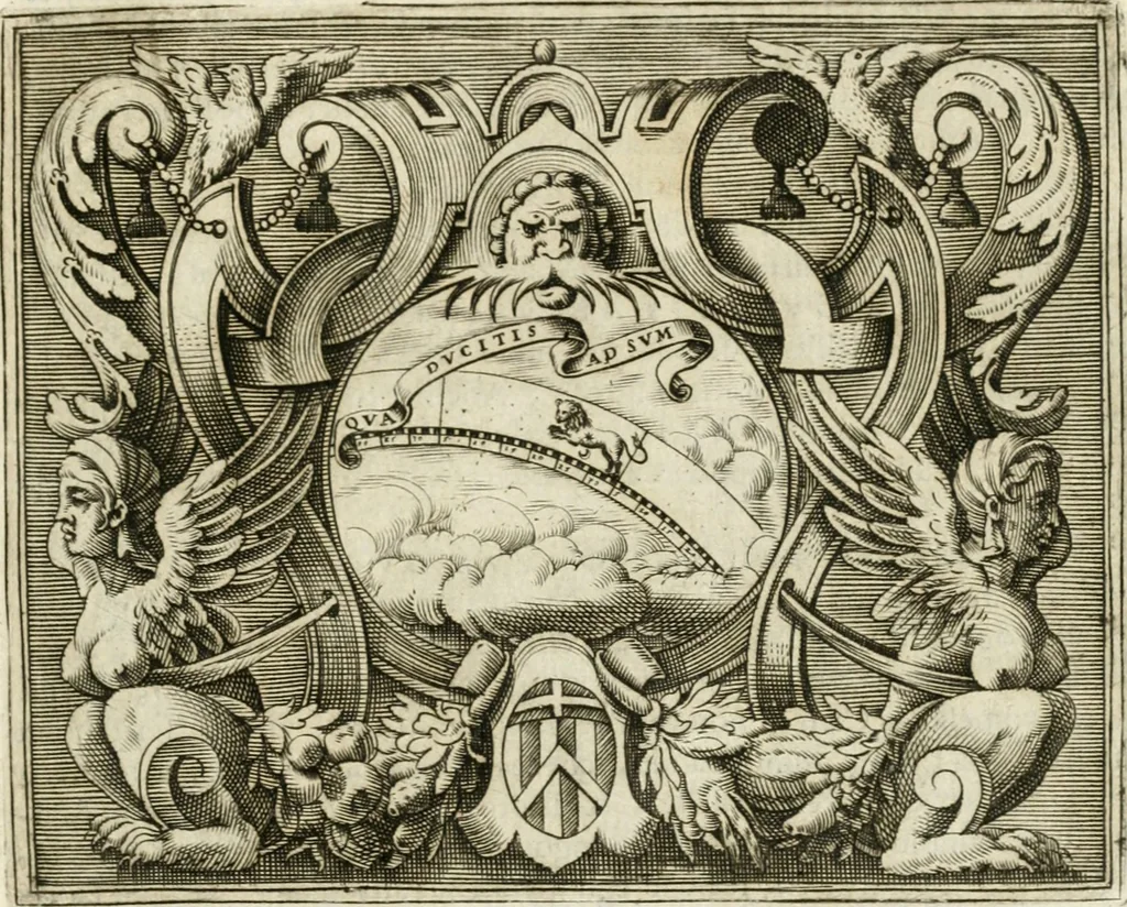 An illustration from Le imprese illvstri : con espositioni et discorsi, 1572, leaf 660