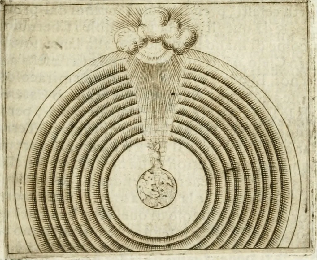 An illustration from Le imprese illvstri : con espositioni et discorsi, 1572, leaf 72