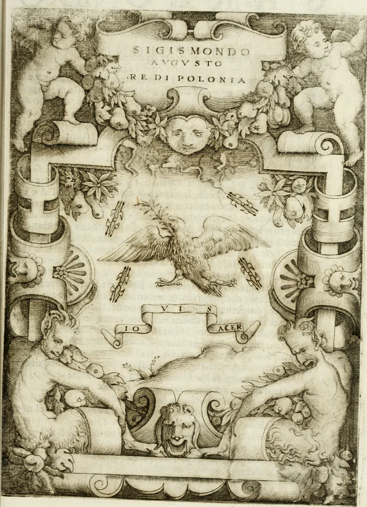 An illustration from Le imprese illvstri : con espositioni et discorsi, 1572, leaf 86
