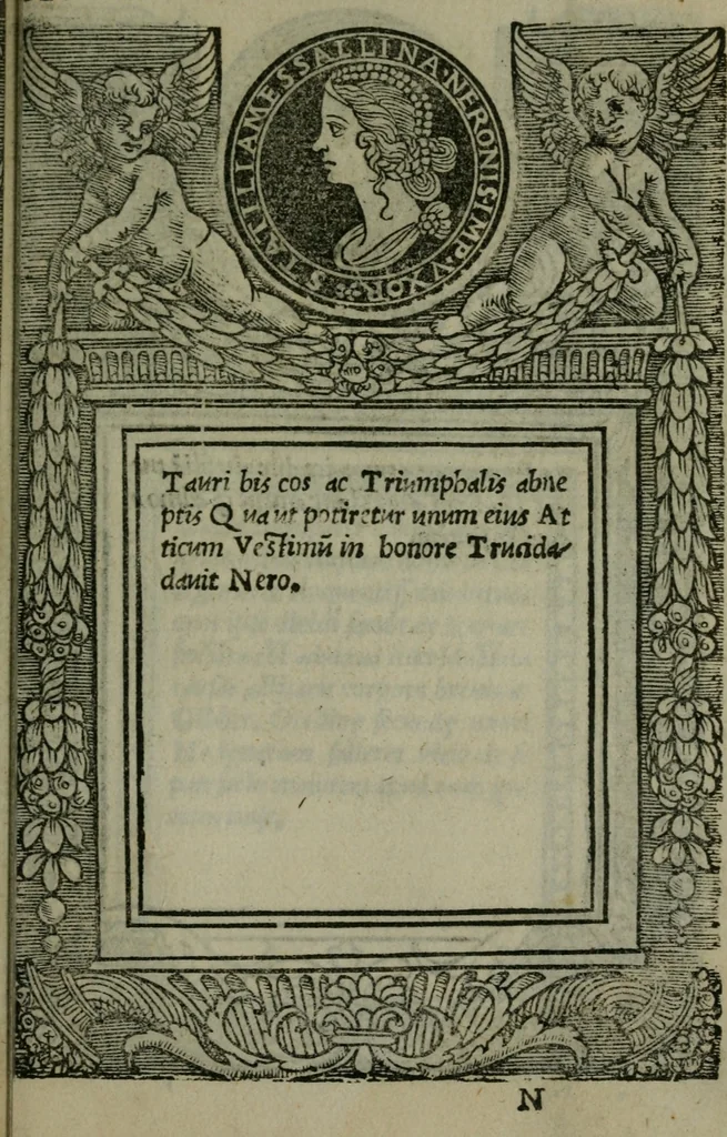 An illustration from Illvstrivm imagines, 1517, leaf 104