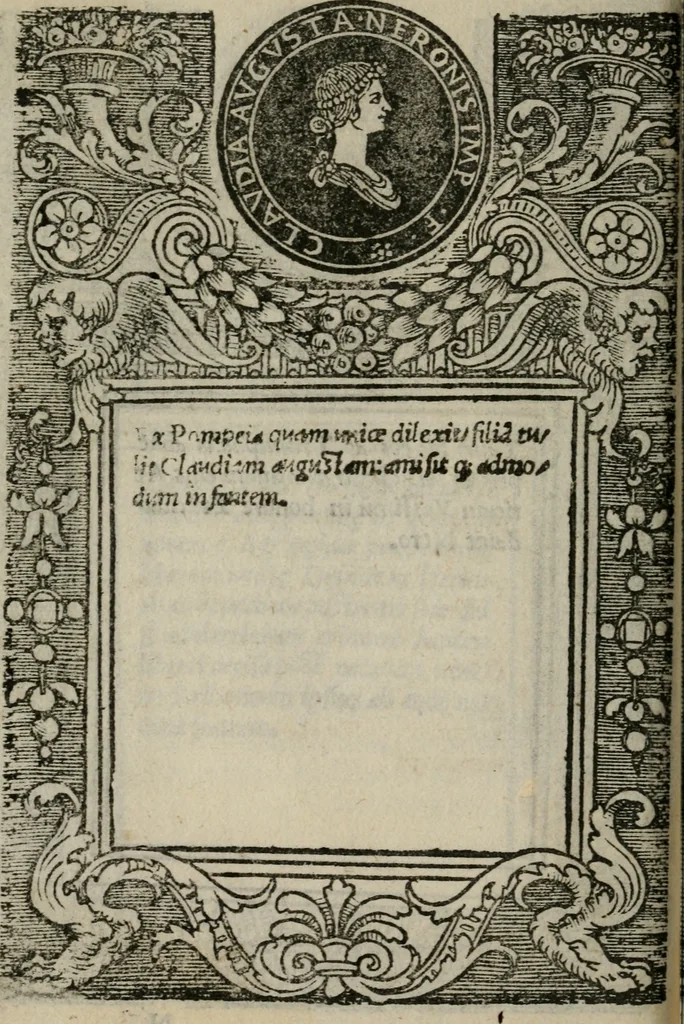 An illustration from Illvstrivm imagines, 1517, leaf 105