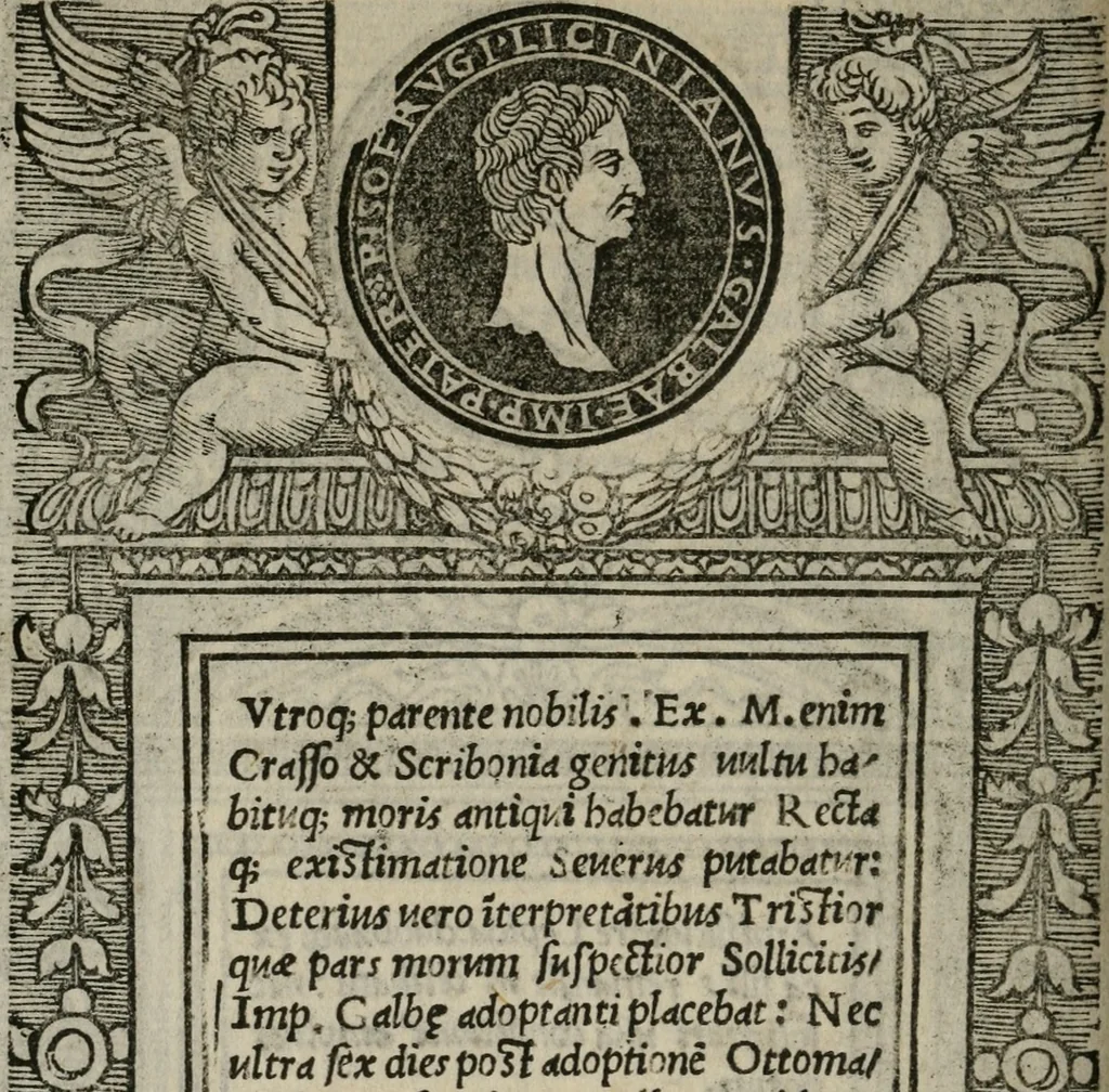 An illustration from Illvstrivm imagines, 1517, leaf 111