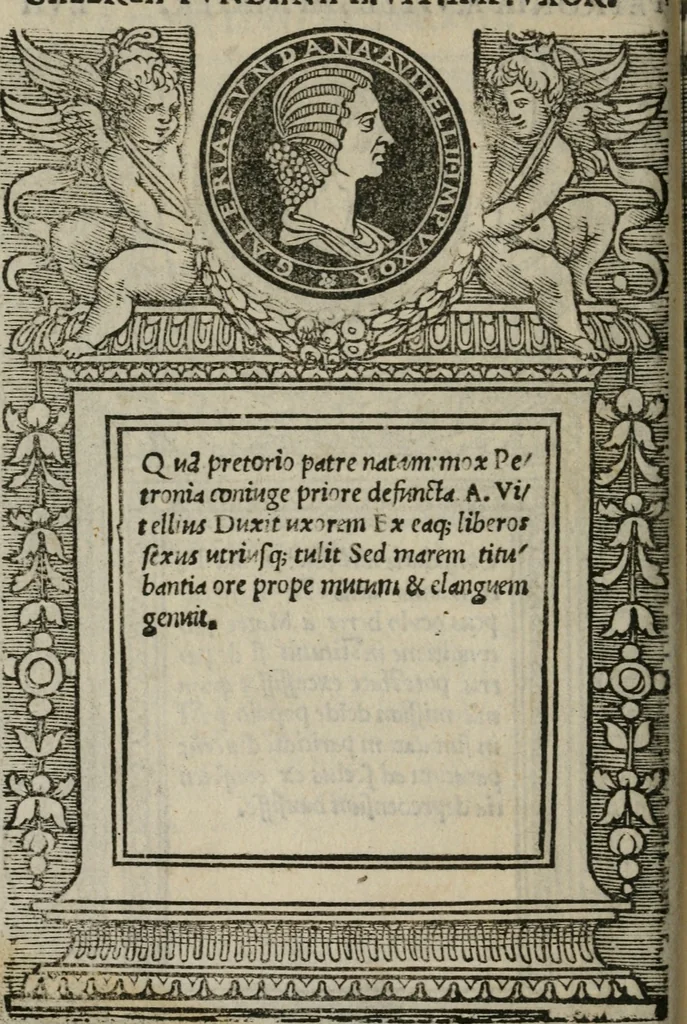 An illustration from Illvstrivm imagines, 1517, leaf 121