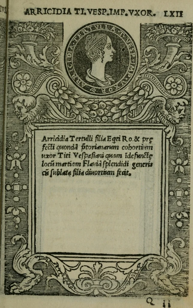 An illustration from Illvstrivm imagines, 1517, leaf 130