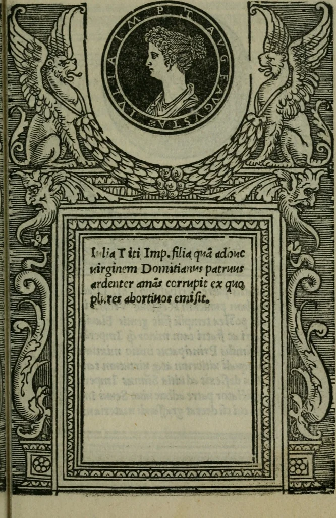 An illustration from Illvstrivm imagines, 1517, leaf 132