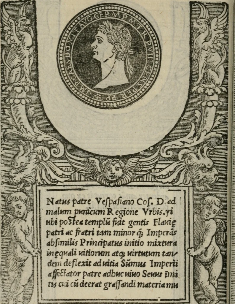An illustration from Illvstrivm imagines, 1517, leaf 133