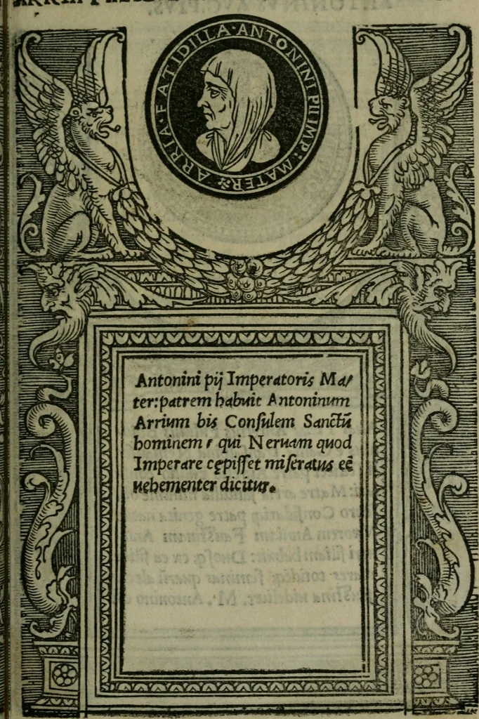 An illustration from Illvstrivm imagines, 1517, leaf 148