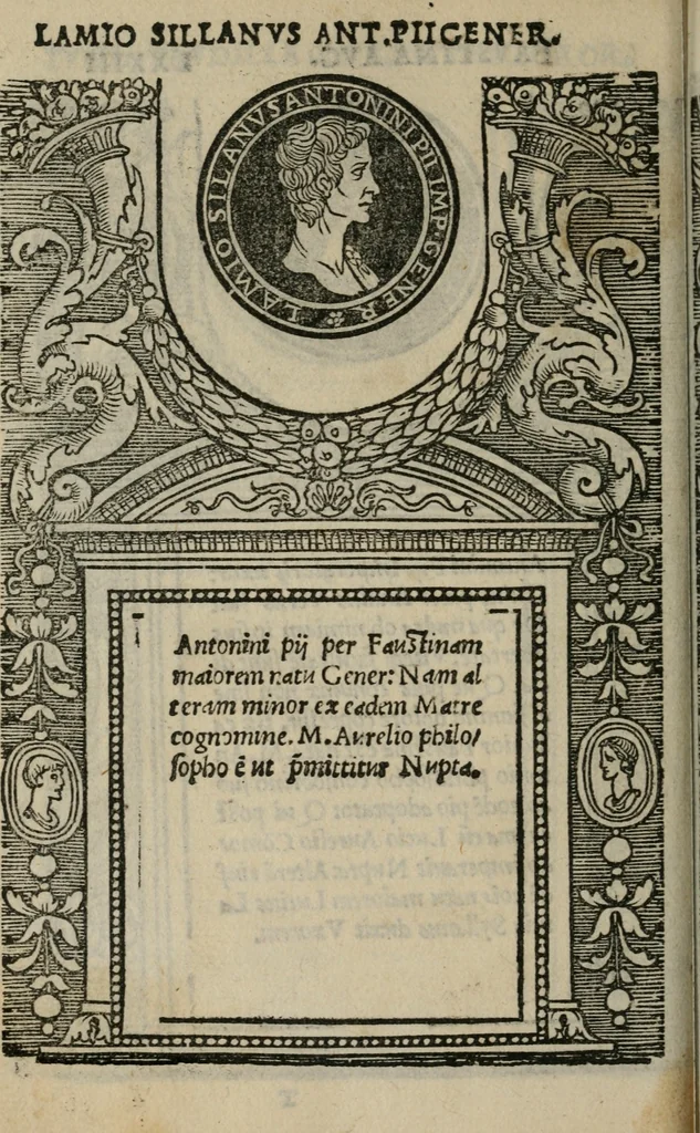 An illustration from Illvstrivm imagines, 1517, leaf 153