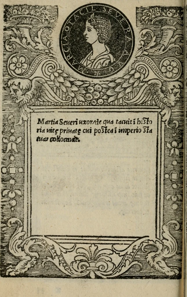 An illustration from Illvstrivm imagines, 1517, leaf 171