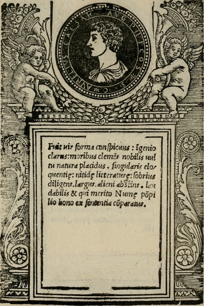 An illustration from Illvstrivm imagines, 1517, leaf 173