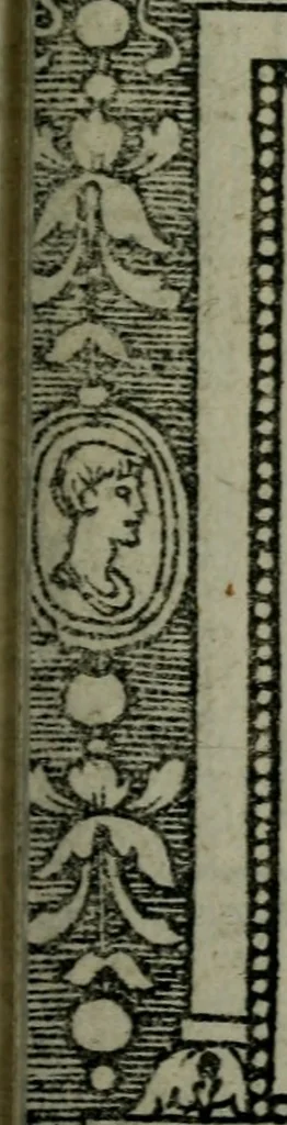 An illustration from Illvstrivm imagines, 1517, leaf 176