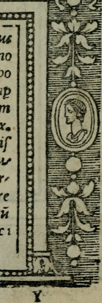An illustration from Illvstrivm imagines, 1517, leaf 176