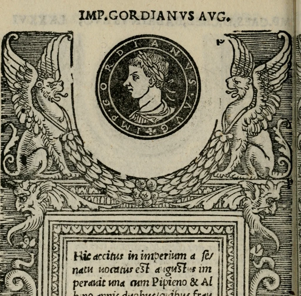 An illustration from Illvstrivm imagines, 1517, leaf 179