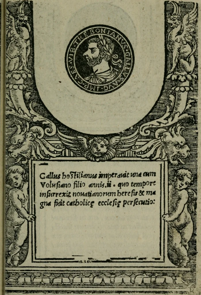 An illustration from Illvstrivm imagines, 1517, leaf 182