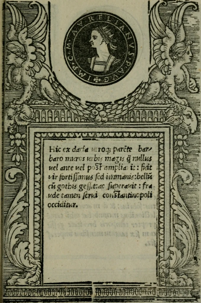 An illustration from Illvstrivm imagines, 1517, leaf 186