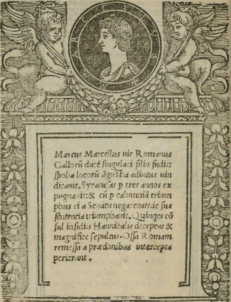 An illustration from Illvstrivm imagines, 1517, leaf 19