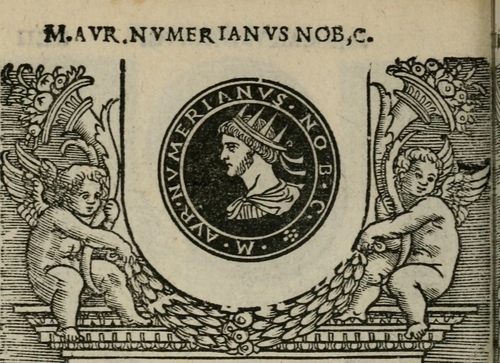 An illustration from Illvstrivm imagines, 1517, leaf 191