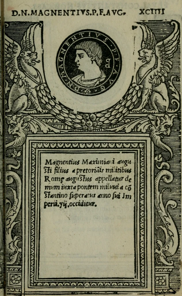 An illustration from Illvstrivm imagines, 1517, leaf 194