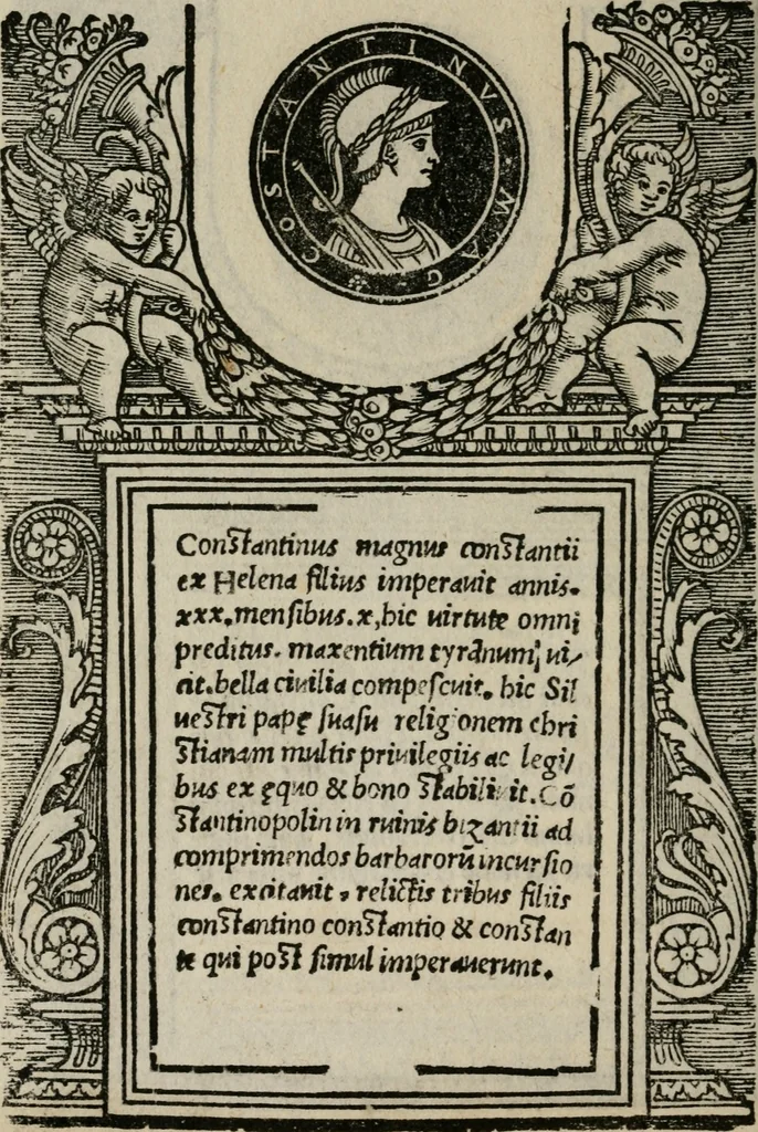An illustration from Illvstrivm imagines, 1517, leaf 197