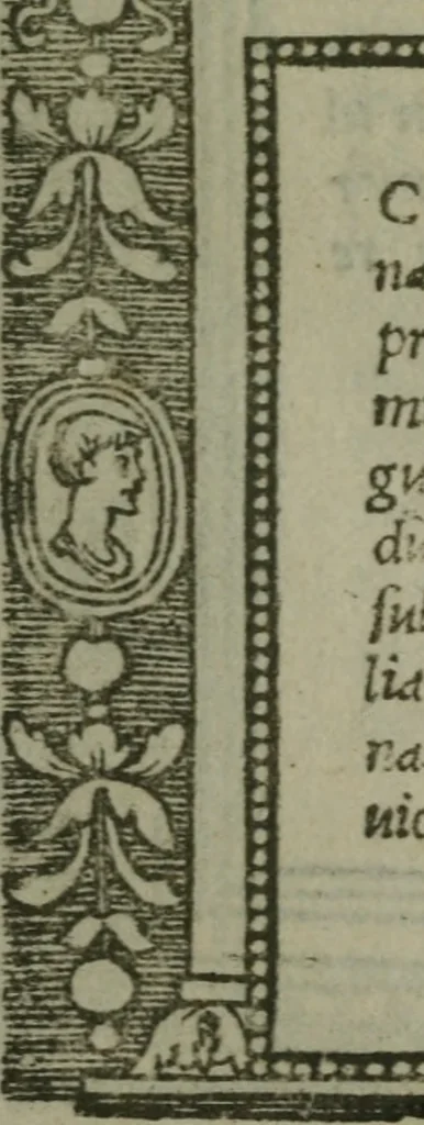 An illustration from Illvstrivm imagines, 1517, leaf 20