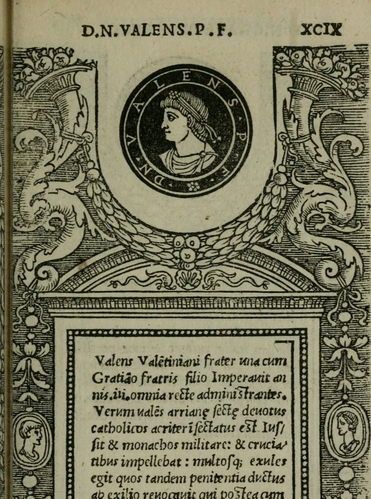 An illustration from Illvstrivm imagines, 1517, leaf 204
