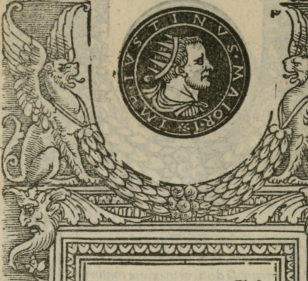 An illustration from Illvstrivm imagines, 1517, leaf 211