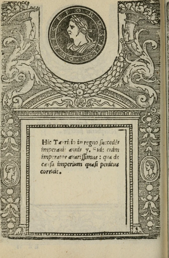 An illustration from Illvstrivm imagines, 1517, leaf 227