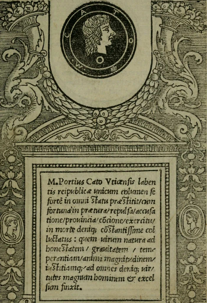 An illustration from Illvstrivm imagines, 1517, leaf 24