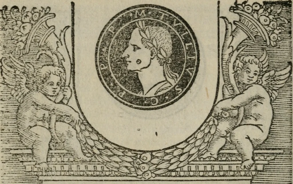 An illustration from Illvstrivm imagines, 1517, leaf 25