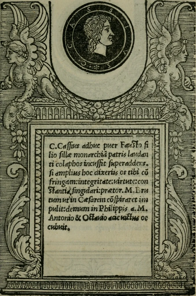 An illustration from Illvstrivm imagines, 1517, leaf 28