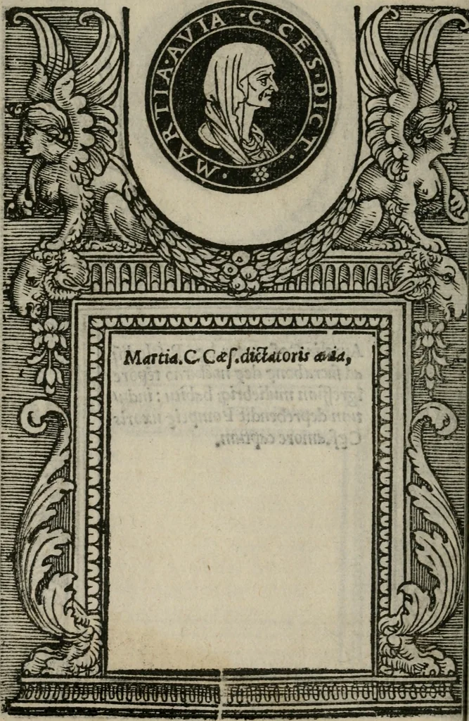 An illustration from Illvstrivm imagines, 1517, leaf 37