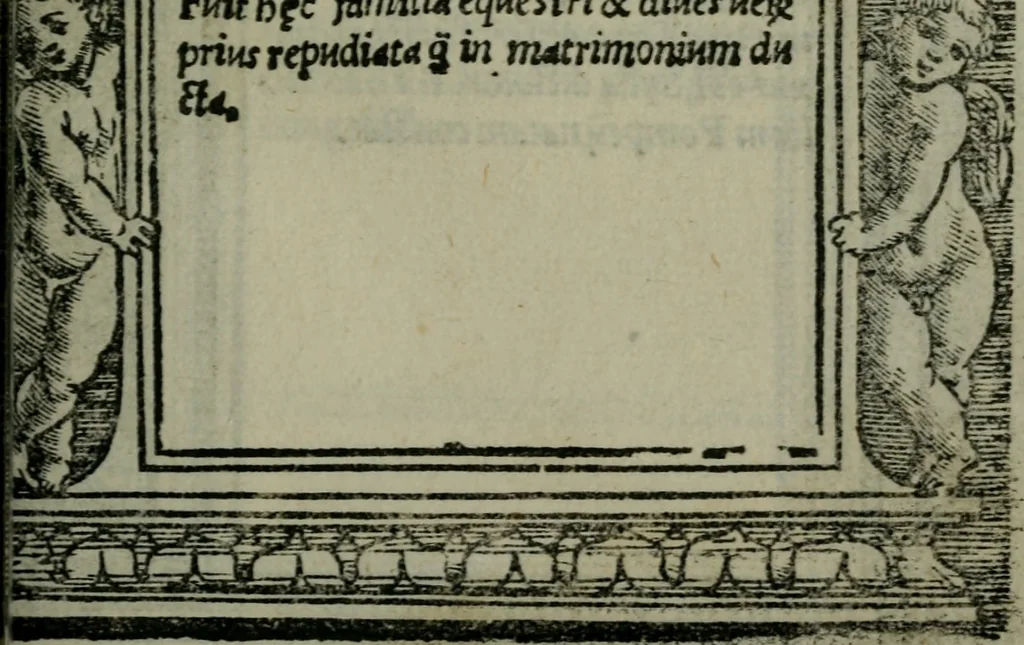 An illustration from Illvstrivm imagines, 1517, leaf 42